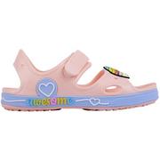 Moda i Uroda OUTLET - Sandałki sandały dla dzieci Coqui Yogi różowo-niebieskie 25/26 - miniaturka - grafika 1