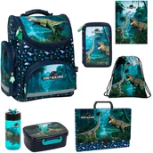 Zestawy szkolne - ZESTAW SZKOLNY 7-ELEMENTÓW DINOZAUR 19 DERFORM - miniaturka - grafika 1