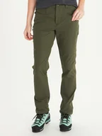 Spodnie sportowe damskie - Marmot Spodnie softshellowe "Scree" w kolorze khaki - miniaturka - grafika 1