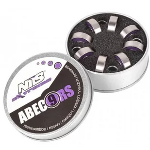 Nils EXTREME ŁOŻYSKA DO ŁYŻWOROLEK ABEC-9 RS CARBON 8SZT 16-31-030 - Akcesoria do skatingu - miniaturka - grafika 2