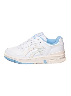 asics Skórzane sneakersy w kolorze biało-błękitno-kremowym - Trampki męskie - miniaturka - grafika 1