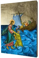 Ikony i obrazy sakralne - Ikona Jezus Chodzący po Wodzie - miniaturka - grafika 1