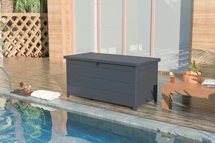 Skrzynia ogrodowa Malmo Grey - Skrzynie ogrodowe - miniaturka - grafika 2
