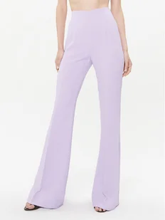 TWINSET Spodnie materiałowe 232TP2053 Fioletowy Regular Fit - Spodnie damskie - miniaturka - grafika 1