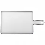 Deski do krojenia - DESKA DO KROJENIA 21X40,3X0,7CM ANTYPOŚLIZGOWA ŚREDNIA BIAŁY/SZARY kod: 40G-DES-G565M - miniaturka - grafika 1