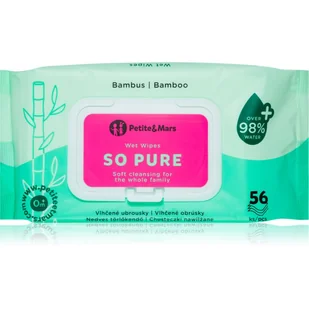 Petite&Mars So Pure chusteczki nawilżane dla dzieci 12x56 szt. - Chusteczki nawilżane - miniaturka - grafika 1