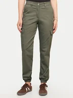 Spodnie damskie - JJXX Joggery Kendal 12259034 Zielony Regular Fit - miniaturka - grafika 1