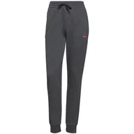 Spodnie męskie - Spodnie damskie adidas Essentials Slim Tapered Cuffed Pant szare H07856-XS - miniaturka - grafika 1