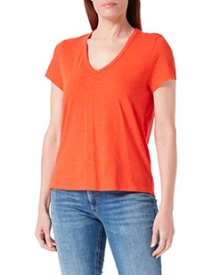 BOSS T-shirt damski, Bright Orange, XS - Koszulki i topy damskie - miniaturka - grafika 1
