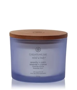 Chesapeake Bay Candle Mind & Body Serenity & Calm - Lavender Thyme Świeca zapachowa 312 g - Świece - miniaturka - grafika 1