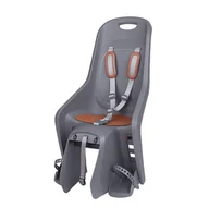 Foteliki rowerowe - Fotelik Rowerowy Polisport Bubbly Maxi Cfs Grey - miniaturka - grafika 1