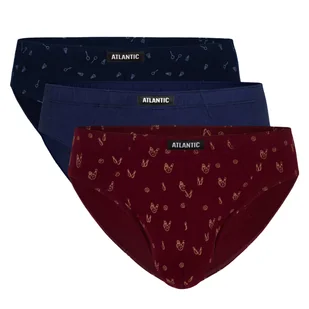 3-PACK Slipy męskie sport Atlantic-XL - Majtki męskie - miniaturka - grafika 1