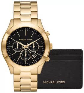 Zegarek Zegarek Michael Kors MK1076SET RUNWAY GIFT SET - Zegarki męskie - miniaturka - grafika 1