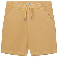 Spodenki damskie - Pepe Jeans Davide Short szorty Bermudy dla dzieci i młodzieży, Żółty (Świecący), 4 anni - miniaturka - grafika 1