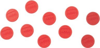 Nobo 1915286, Board magnet, Red, 13 mm, 15 mm, 13 mm, 65 mm