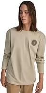 Koszule męskie - Springfield Bluza Bawełna, Koszula męska, Beżowy (Sand), S, Beige (Sand), S - miniaturka - grafika 1