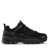 Buty trekkingowe męskie - Trekkingi CMP Rigel Low Wp 3Q13247 Czarny - miniaturka - grafika 1