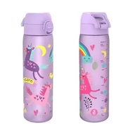 Butelki filtrujące - ION8 Fioletowa butelka na wodę w jednorożce 500 ml - miniaturka - grafika 1