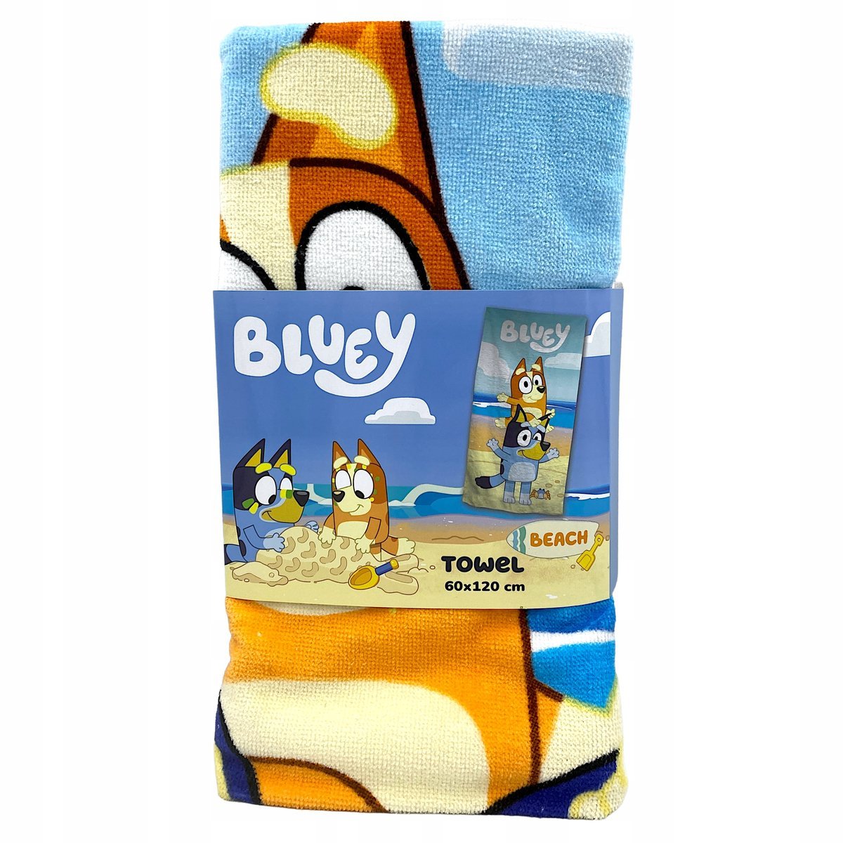 Bluey Ręcznik Kąpielowy Plażowy 60x120cm