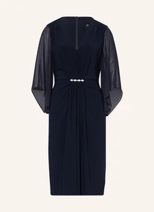 Joseph Ribkoff Signature Sukienka Z Rękawami 3/4 I Ozdobnymi Kamykami blau - Sukienki - miniaturka - grafika 1