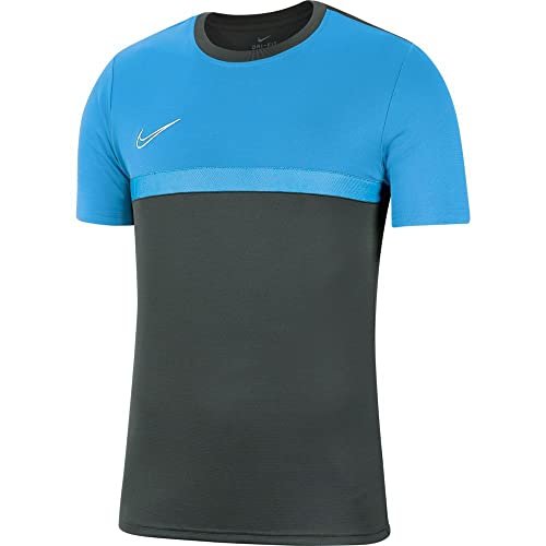 Nike M NK DRY ACD20 TOP SS T-Shirt, antracyt/niebieski/biały/XL