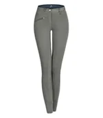 Bryczesy - Waldhausen Bryczesy damskie z lejem silikonowym ELT Micro Sport Pro - stonegrey - miniaturka - grafika 1