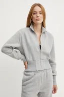 Bluzy damskie - Patrizia Pepe bluza damska kolor szary gładka 2M4408 J079 - miniaturka - grafika 1