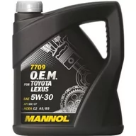 Oleje silnikowe - Mannol Oem Toyota Lexus C2 A5/B5 5W30 4L - miniaturka - grafika 1