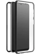 Etui i futerały do telefonów - Black Rock - Etui 360 stopni Glass Case pasuje do Samsung Galaxy A33 5G I etui na telefon komórkowy, zamknięcie magnetyczne, pokrowiec (przezroczysty z czarną ramką) - miniaturka - grafika 1