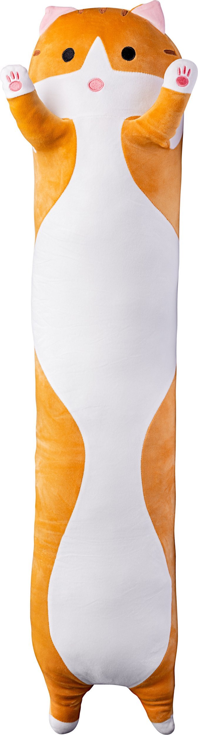 Milla & Mans - cat plush toy, 110 cm, orange