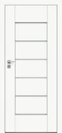 Drzwi wewnętrzne - Dre Drzwi Wewnętrzne Z Szybą Even 0 Lakier Biały - miniaturka - grafika 1