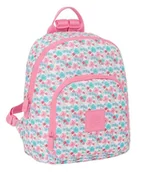 Plecaki - Safta MOOS KWIATY - Mini plecak do codziennego użytku, idealny dla dzieci w różnym wieku, wygodny i wszechstronny, jakość i wytrzymałość, tkanina nadająca się do recyklingu, 25 x 13 x 30 cm, kolor - miniaturka - grafika 1