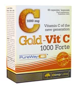 Witaminy i minerały - Olimp Gold Vit C 1000 Forte 60 caps - miniaturka - grafika 1