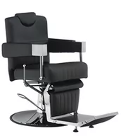 Fotele fryzjerskie - Fotel fryzjerski barberski hydrauliczny do salonu fryzjerskiego barber shop Eros Barberking w 24H - miniaturka - grafika 1