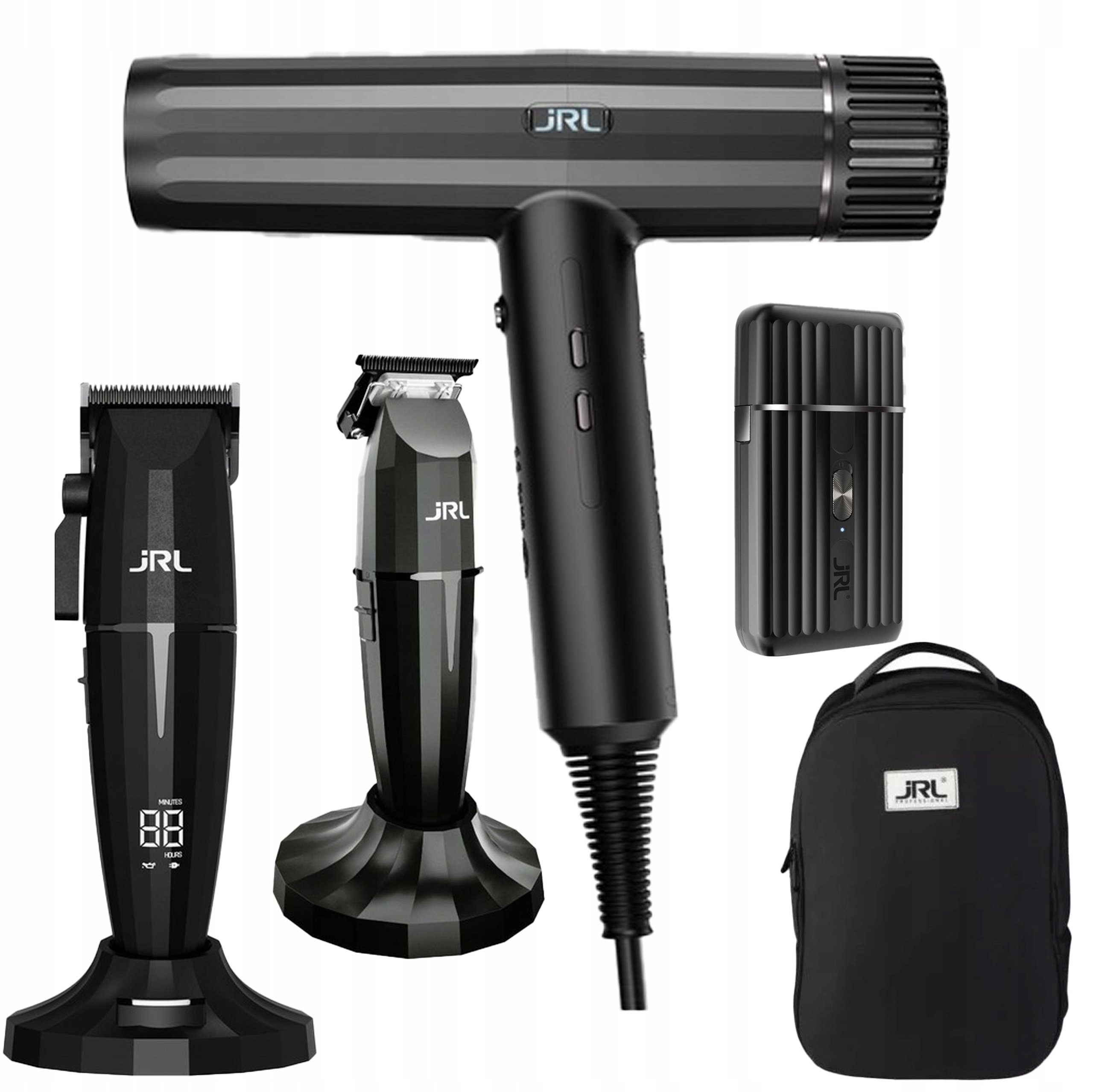 Jrl Onyx Kit 3 Zestaw Maszynka Trymer Golarka Plecak Edycja Limit