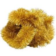 Ozdoby bożonarodzeniowe - Łańcuch choinkowy 200 x 10 cm złoty - miniaturka - grafika 1