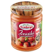 Szybkie dania obiadowe - Szubryt Zraziki W Sosie Pomidorowym 470G - miniaturka - grafika 1