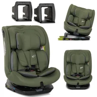 Foteliki samochodowe - LORELLI RODEO - FOTELIK 40-150 CM ISOFIX 360 GREEN&GREY - miniaturka - grafika 1