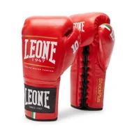 Rękawice bokserskie - Leone rękawice bokserskie Shock Plus czerwone - miniaturka - grafika 1