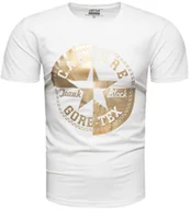 Koszulki męskie - Koszulka męska biała Recea - miniaturka - grafika 1