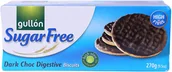 Dania w proszku - GULLON Pełnoziarniste ciastka z ciemną czekoladą bez cukru - miniaturka - grafika 1