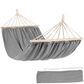 Hamaki - Hamak ogrodowy dwuosobowy di volio Lecco szary - miniaturka - grafika 1