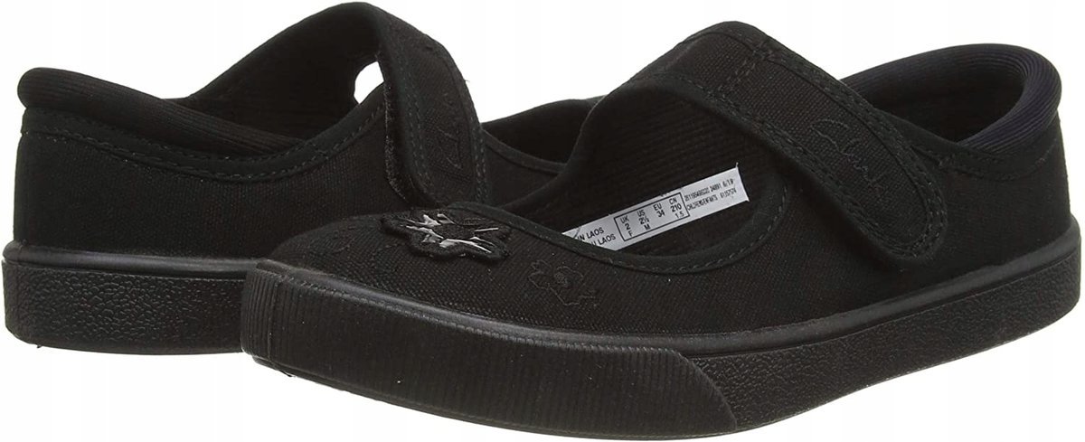 CLARKS TRAMPKI DZIEWCZĘCE CZARNE RZEPY 25,5 1ŻBU
