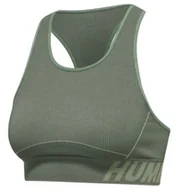 Koszulki i topy damskie - Hummel Top Sportowy Damski Zielony Xs 1A3G5_B* - miniaturka - grafika 1