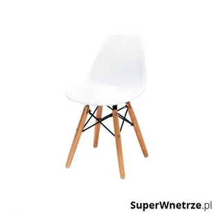 Krzesło dziecięce JUNIOR DSW - polipropylen, podstawa bukowa 130DPP4.WHITE - Krzesełka i taborety dla dzieci Krzesło dziecięce JUNIOR DSW - polipropylen, podstawa bukowa 130DPP4.WHITE - Krzesełka i taborety dla dzieci - miniaturka - grafika 1