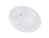 Umywalki - Legersen Frezja Umywalka wpuszczana 56x46 cm biała LEUM902 - miniaturka - grafika 1