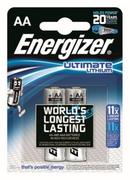 Ładowarki i akumulatory - Energizer Bateria LITHIUM AA L91 2szt 639154 - miniaturka - grafika 1