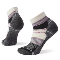 Skarpetki damskie - Damskie skarpety trekkingowe Smartwool Hike Light Cushion Margarita Ankle Socks moonbeam - 34-37 - miniaturka - grafika 1