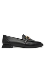Półbuty damskie - Clarks Loafersy Ubree15 Lily 26181332 Czarny - miniaturka - grafika 1