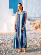 Sukienki - Isla Bonita by SIGRIS Sukienka w kolorze turkusowo-czarnym - miniaturka - grafika 1